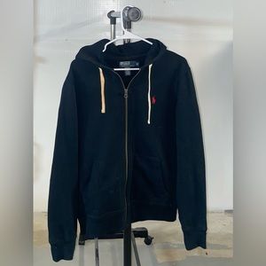 Polo Ralph Lauren Zip-Up Sweatshirt - Black